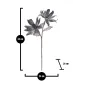 GLSANG FLOWER X2 Niebieski Ø 28x88 cm min 12